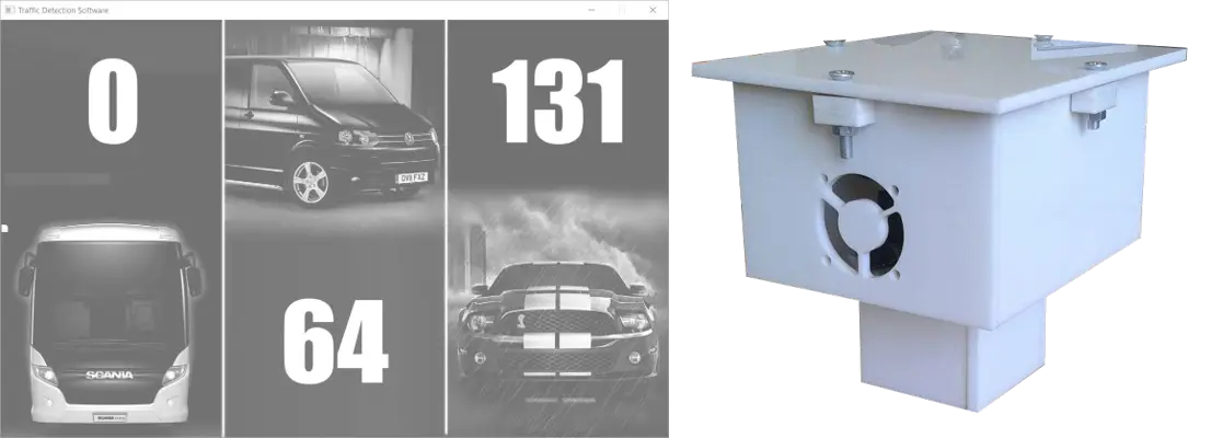(Vehicle Detection & Classification System) سامانه ترددشمار و دسته بندی آلتراسونیک خودرو